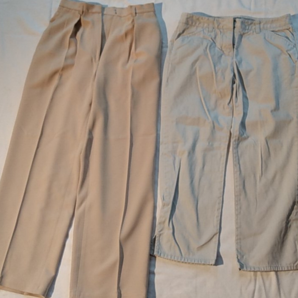 Women's 4 4p lot dress pants/capri EUC - Picture 1 of 3